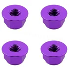 4 шт.лот HSP 110 детали для обновления 102049 алюминиевая нейлоновая гайка M4 02190 для радиоуправляемой машины Baja Monster Truck 94111