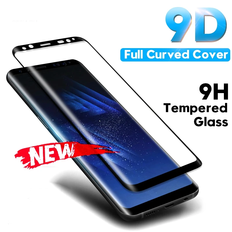 

Samsung Galaxy S20 plus S20 Ultra Note 8 9 S9+ S8 Plus S7 Edge Curved Tempered Glass Film 9D Full Curved Screen Protector
