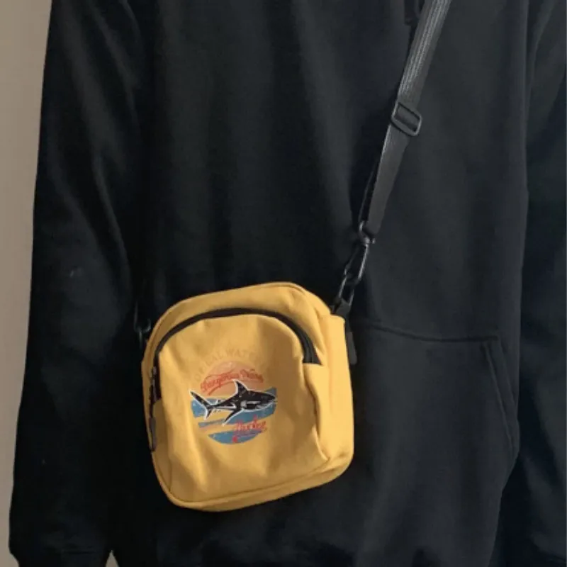 Женские холщовые сумки Корейская мини-Студенческая сумка для сотовых телефонов