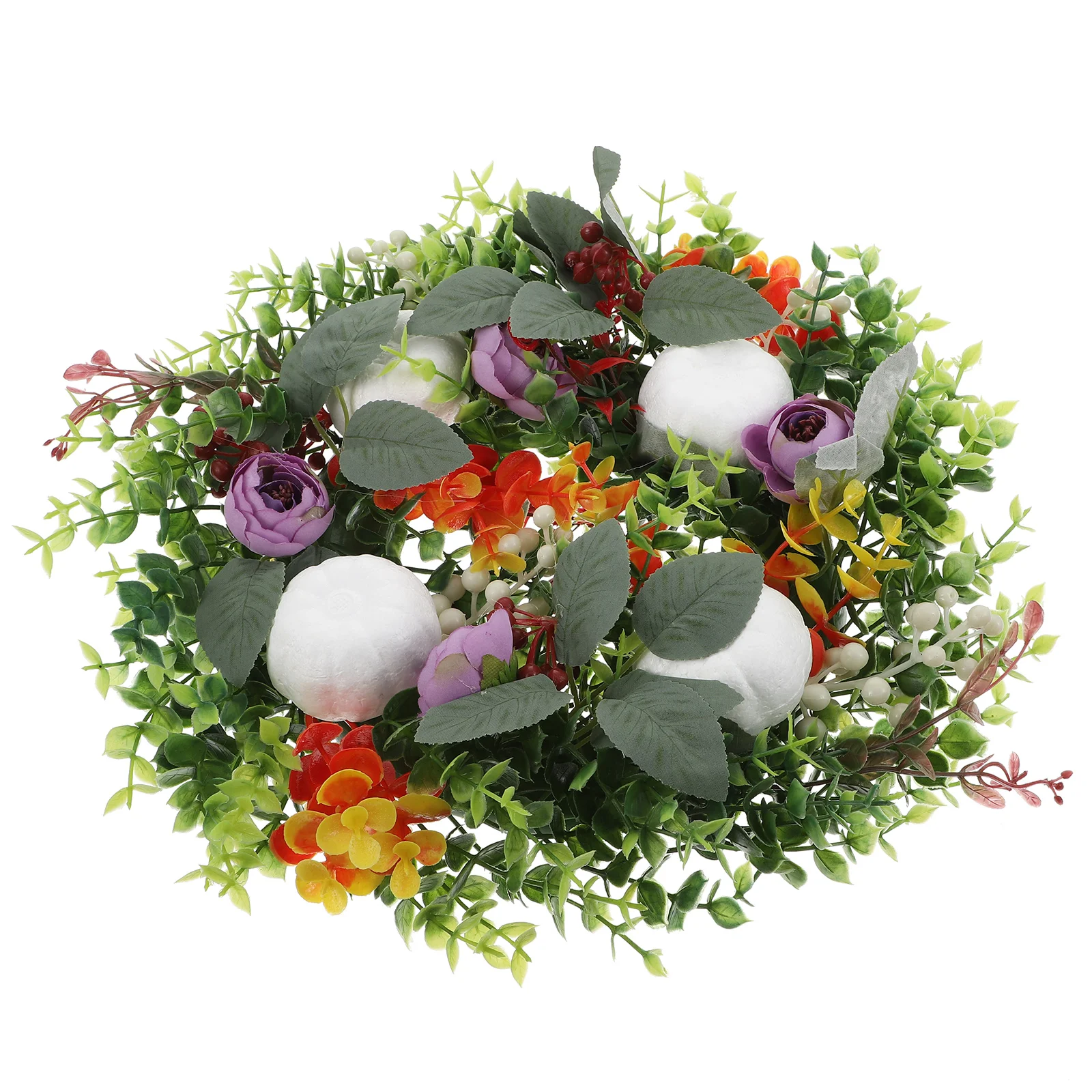 

Подвеска 1 шт, венок из листьев эвкалипта, украшение для двери, Настенный декор, поставка на День Благодарения