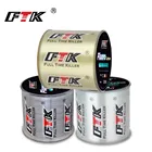 FTK 500 м рыболовная леска с покрытием из углеродного волокна, приманка для поводка, фторуглеродная леска, 0,14-0,5 мм, 4,13-фунтов, носимые аксессуары, Япония