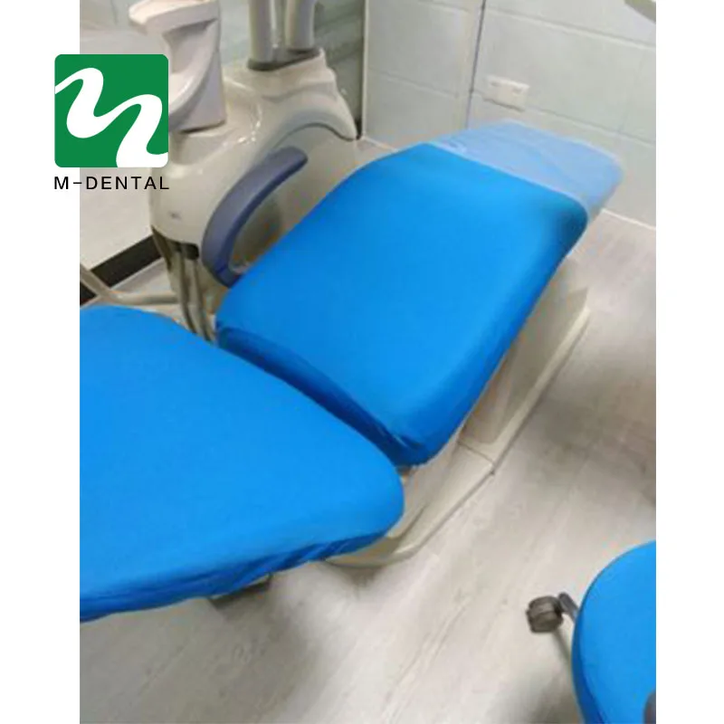 light blue 4 шт./компл. высокие эластичные Зубные Блок Чехлы стоматологическое кресло сиденья Защитный чехол Комплект сиденье протектор комплект - Цвет: light blue