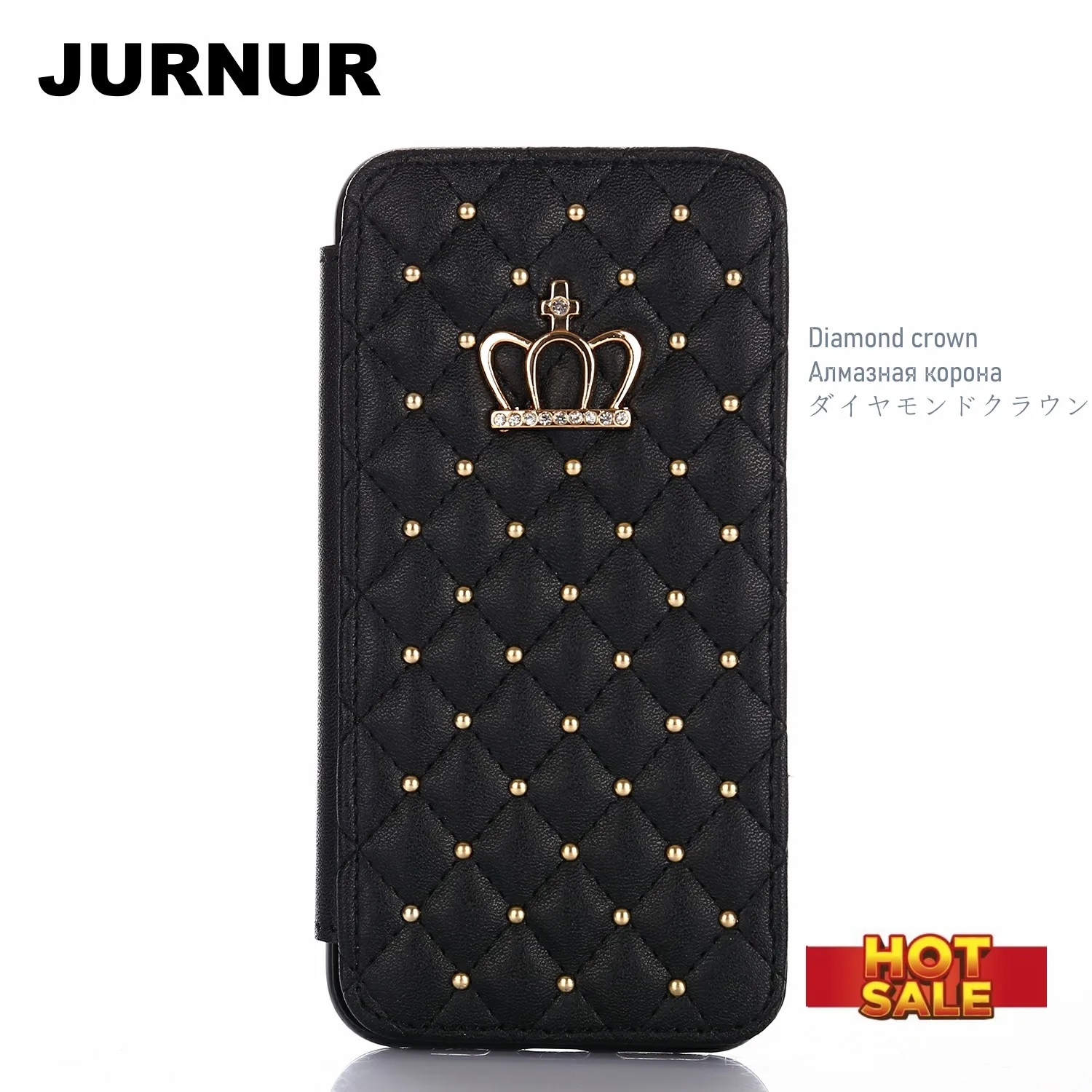 Для iPhone X XR XS 7 8 6 6S Plus сумка для телефона 10 11 Pro Max 5s SE 5 корона с алмазами держатель из