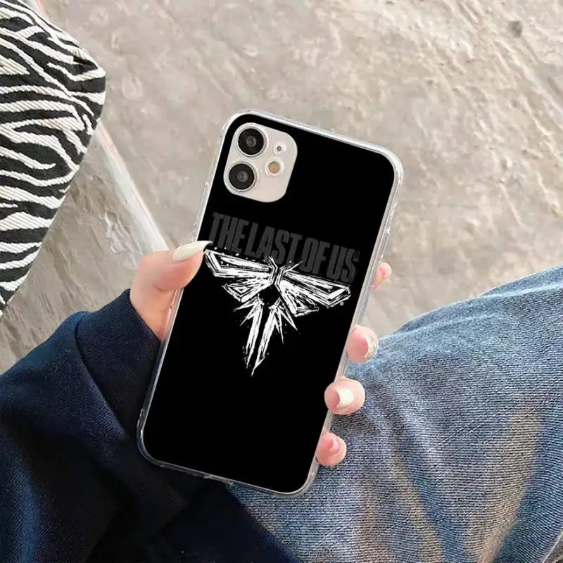

Horror action game The Last of Us Part Phone Case Transparent for iPhone 11 12 mini pro XS MAX 8 7 6 6S Plus X 5S SE 2020 XR