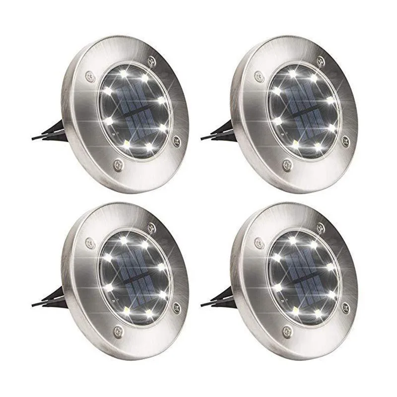 VIP ссылка Солнечная приведенная в действие диск огни 8/12 светодиодный солнечный
