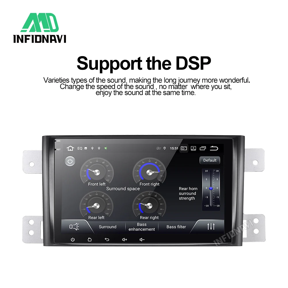 Android 9,0 автомобильный dvd для suzuki grand vitara gps навигация автомобиля Радио Видео Стерео Мультимедиа Плеер ips экран