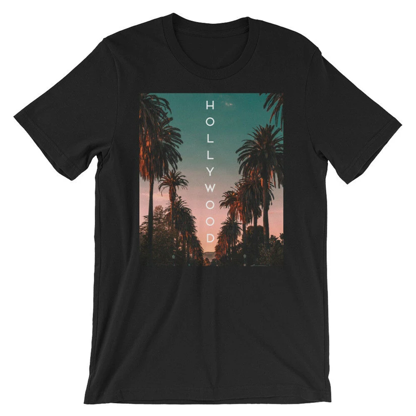Голливуд футболка California La Love наряд новый модный дизайн | Мужская одежда