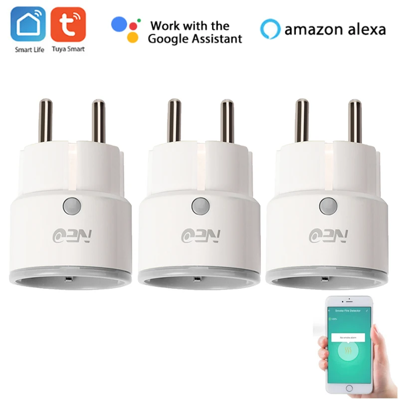 NEO 10A 85 230 Smart мини Мощность розетка Wi Fi Беспроводной переключатель дистанционного