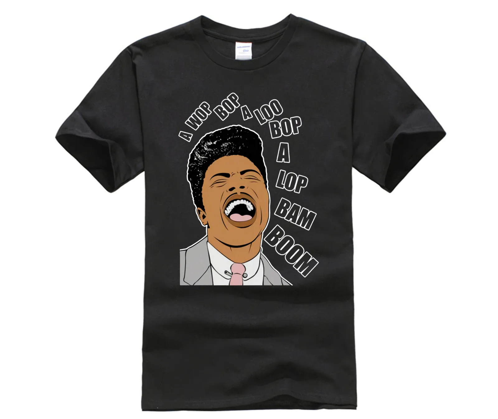 cotton O neck printing fashion T shirt Little Richard Shirt Tutti Frutti| |