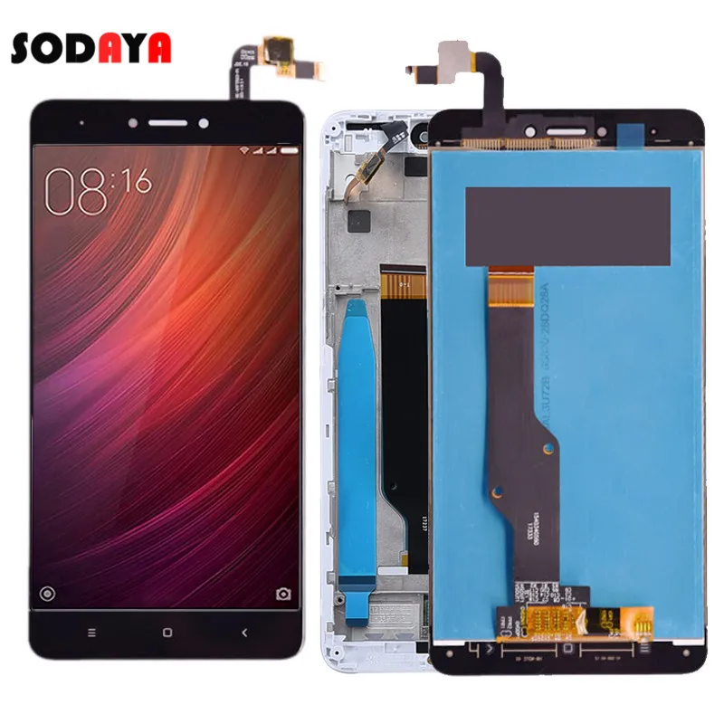 Дисплей для Xiaomi Redmi Note 4X ЖК дисплей с сенсорным экраном дигитайзер в сборе рамкой