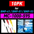 1510PK M серия ленты MC 1000 595 Совместимость BMP-41 BMP-51 BMP-53 производитель этикеток промышленная этикеточная лента 19,1 мм черный на белом скотче