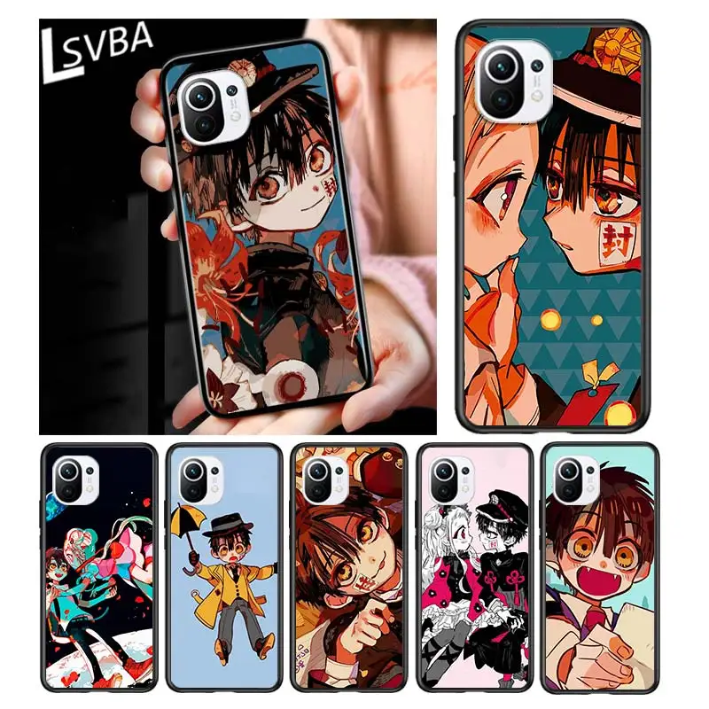 

Anime Hanako kun Yugi for Xiaomi Mi 11 10T Note 10 Ultra 5G 9 9T SE 8 A3 A2 A1 6X Pro Play F1 Lite 5G Black Phone Case