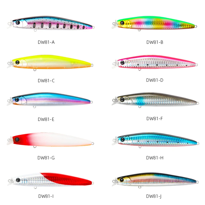 TSURINOYA приманка для рыбалки DW81 HUNTER 110SR 110 мм 15 5 г плавающая блесна Джеркбейт Воблер