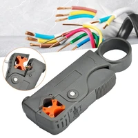 2022 household tool multifunction rotary coax coaxial cable cutter tool high impact material wire stripper high quality