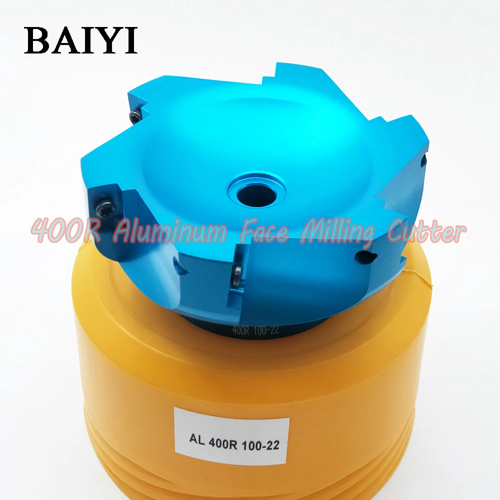 Торцевая фреза из алюминиевого сплава BAP 400R 100 22 6T 1 шт. | Держатели инструментов