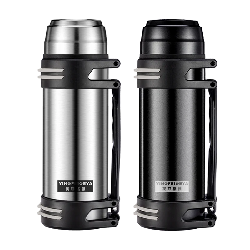 1.5Л 2л 3л Высокая емкость с двойными стенками из нержавеющей стали Термос бутылка