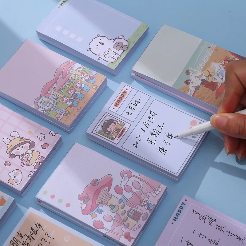 Японский творческий блокнот Студенческая Милая теплая мультяшная животная