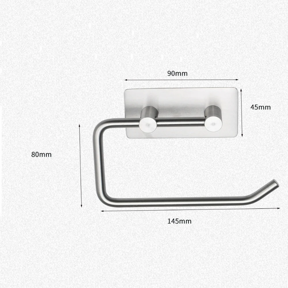

Kitchen Roll Paper Accessory Wall Mount Toilet Paper Holder Stainless Steel Bathroom tissue towel accessories rack holders