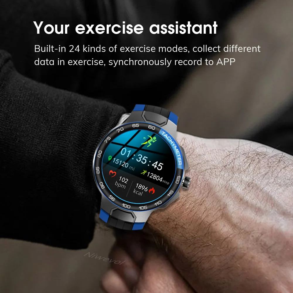 Tanie Niwevol Sport Inteligentny Zegarek Mężczyźni Multisport Tryb IP68 Wodoodporny Niestandardowy Dial Smartwatch Dla Androida IOS Tętno Zegarki Fitness Kup Niwevol Sport Inteligentny Zegarek Mężczyźni Multisport Tryb IP68 Wodoodporny Niestandardowy Dial Smartwatch Dla Androida IOS Tętno Zegarki Fitness
