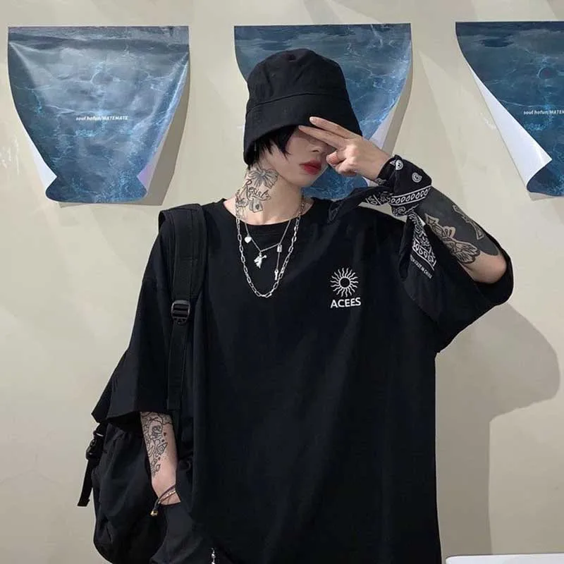 NiceMix Летние Повседневная Свободная футболка платье женское с коротким рукавом и