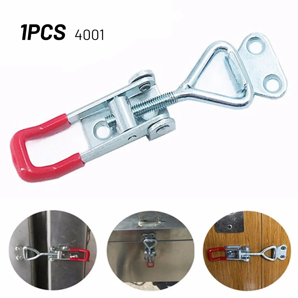 1Pcs GH-4001 100kg Toggle Clamp Quick Release Latch Fast Clip Heavy Duty Bench Hand Tool Holding Woodworking Circuit Board | Обустройство