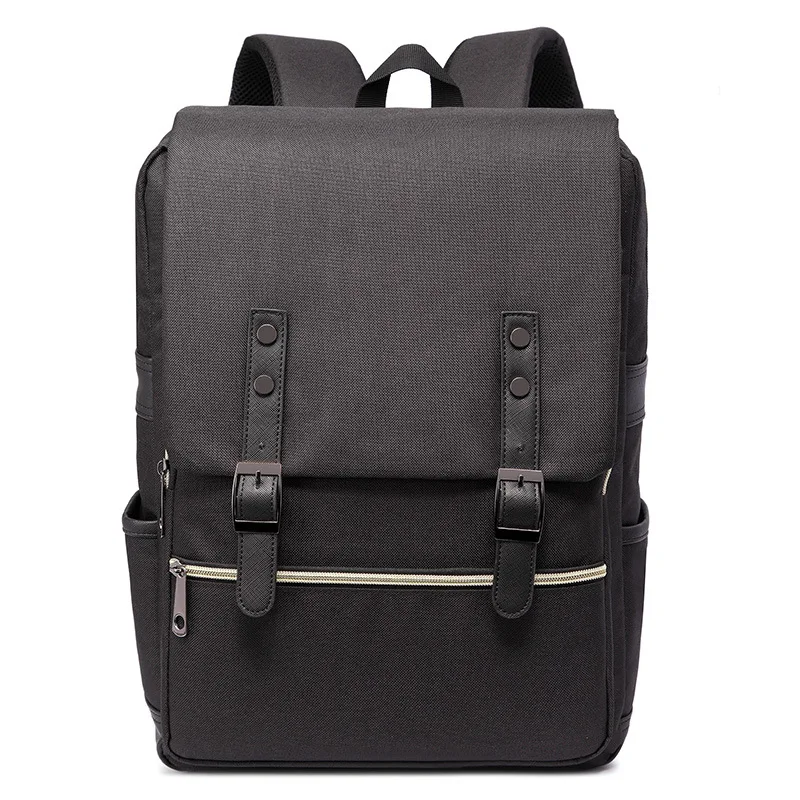 

New personalized retro men's and women's outdoor Canvas Backpack fashion Backpack