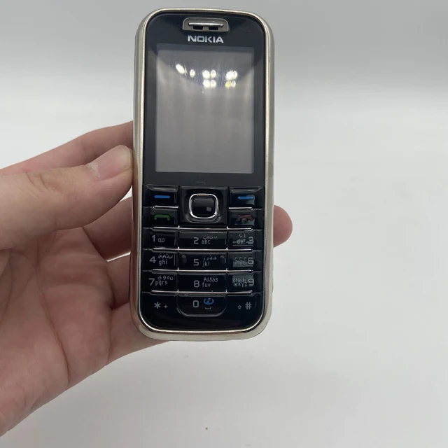 Nokia 6233 Восстановленный Оригинальный телефон с камерой 2 Мп 3G громкий динамик