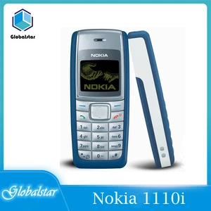 nokia 1110 refurbished original mobile phones 1110i unlocked cheap old mobile classic phone 1 year warranty free shipping free global shipping