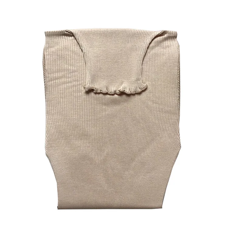 Beige 70% натуральный шелк, 30% хлопок, джемпер с высоким воротником, Базовый стиль, бесшовный свитер с длинными рукавами, футболка с высокой эластичной нитью - Цвет: Beige