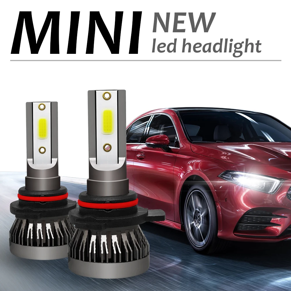 

2PCS Car headlight Mini Lamp H7 LED Bulbs H1 LED H8 H11 Headlamps Kit 9005 HB3 9006 HB4 6000k Fog light 12V LED Lamp 36W 8000LM