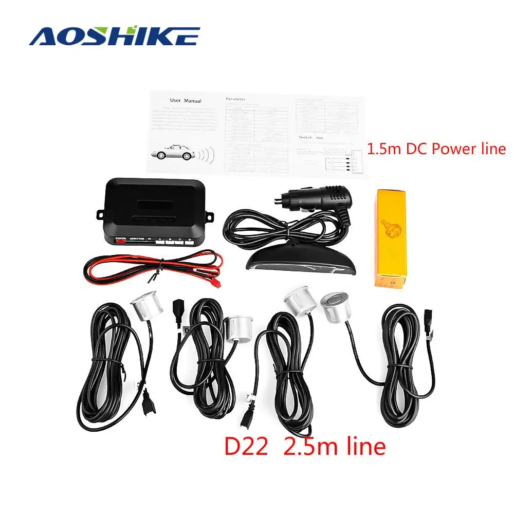 AOSHIKE новый автомобильный беспроводной парковочный радар Парктроник