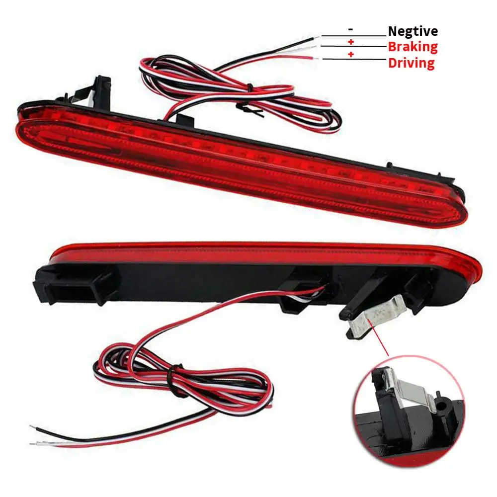 

1 Pair LED Rear Bumper Reflector Brake Tail Lights For Acura TSX 2004 2005 2006 07 2008