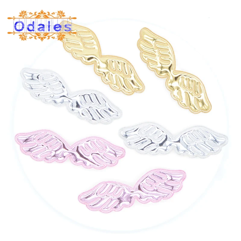 36 шт. смешанный Блестящий Форма Крыло ангела с аппликацией для детей &quotсделай