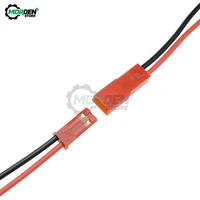 10pairs 12cm 2pin jst 2 5mm male and female connector plug cable adapter 24awg copper wire for rc bec battery helicopter diy
