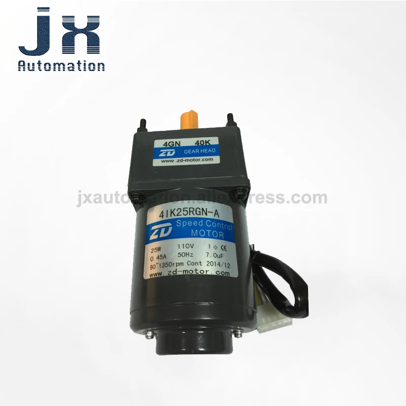 Скоростной двигатель переменного тока ZD 4IK25RGN-C/4IK25RGN-A передаточное число 3 ~ 750 К