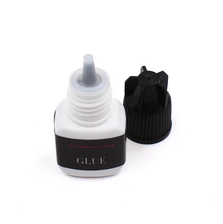 

200pcs Eyelash Glue Eyelash Adhesive Glues Odor Free No Stimulation slow dry use for beginner 5ML beauty