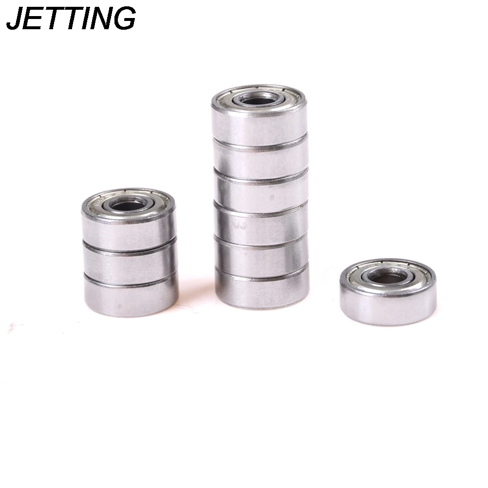 

Самые низкие цены 10 x миниатюрный резиновое запечатанное металлический мне c экранированный радиальный шариковый подшипник модель