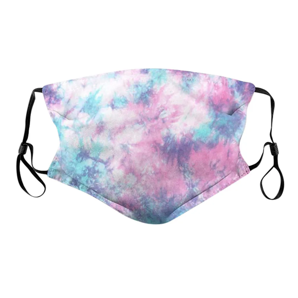 Тканевая маска для лица модная Пылезащитная ветрозащитная туманная Дымчатая