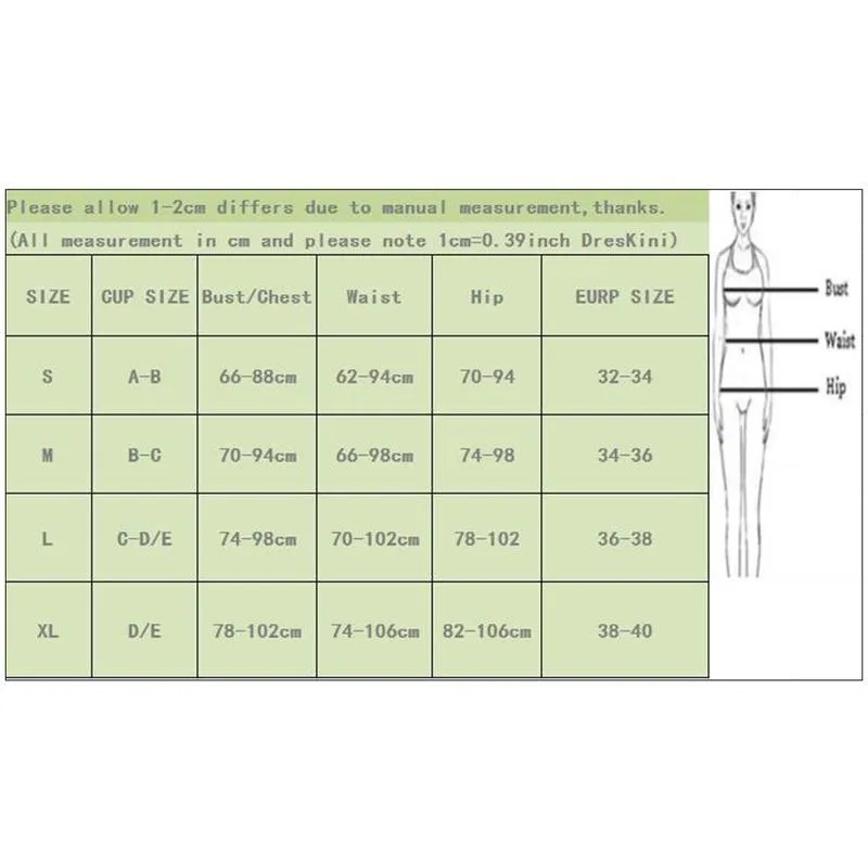 

Women Print Swimsuit Beachwear Swimwear Spot Print Padded Bra Up Bikini Bikini SetPush Set Beach pieces Two D5K1