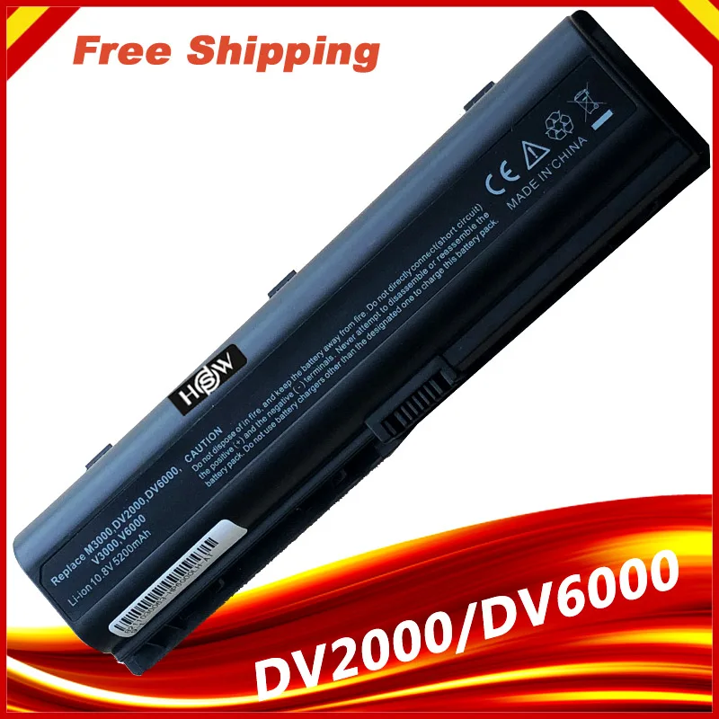 Батарея для струйного принтера HP Compaq Pavilion DV2000 G7000 DV6000 G6000 HSTNN-LB31 HSTNN-IB42 Presario V3000 V6000