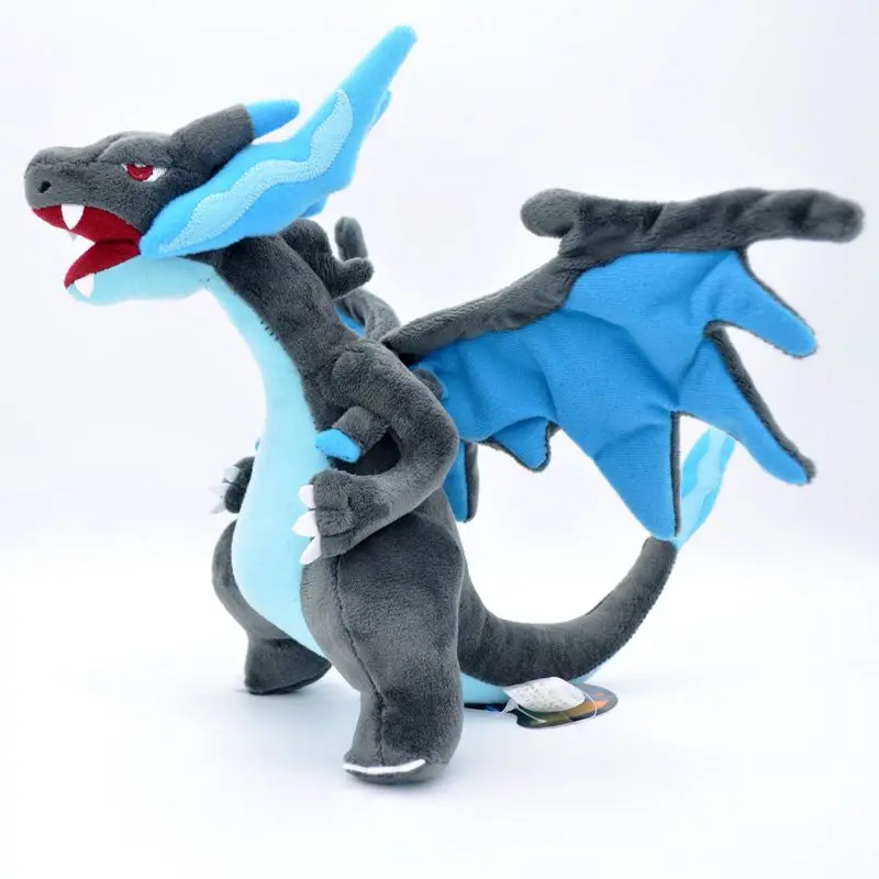 

Kawaii XY Fire Breathing Dragon Evolution Pokeman Plush Toys Fashion Animal Comic Model Doll Christmas Stuffed Toy for Children