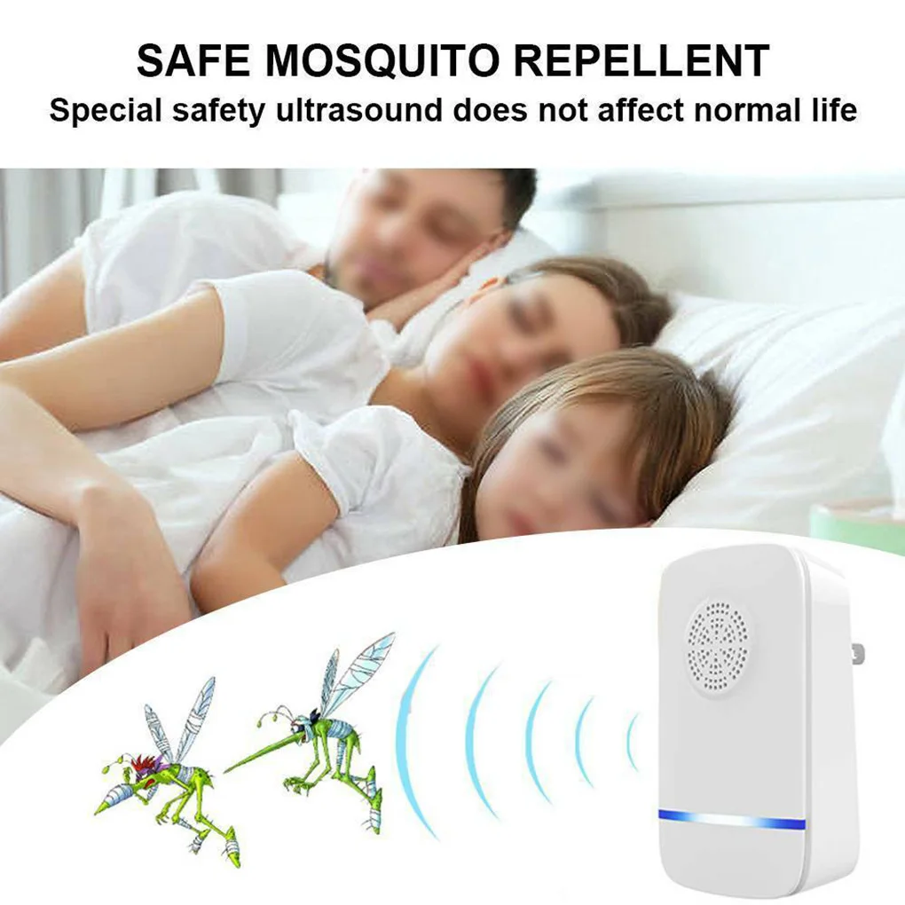 2 шт. ультразвуковой отпугиватель насекомых для дома и офиса|Репелленты| |