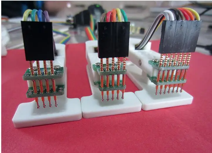 DYKB тестовое устройство для сжигания 2 54 мм тестовый стенд PCB зажим pogo pin отладка