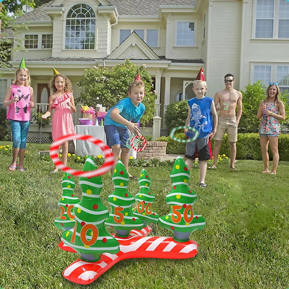 Рождественский надувной интерактивный игровой реквизит надувная