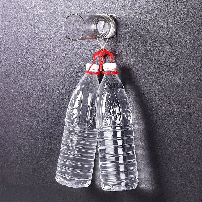 Липучка двусторонняя маркировочная 6*6 см, многоразовое использование, мультифункциональный вспомогательный клей на основе клейкой ленты.