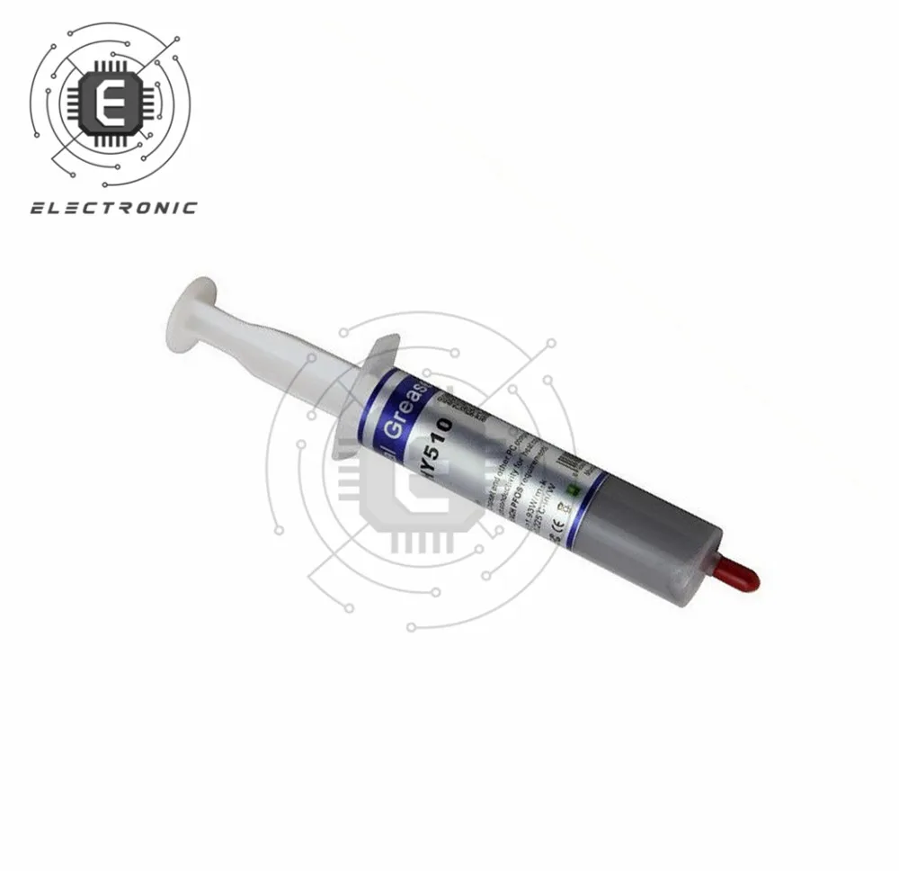 1Pcs HY510 Silicone Thermal Paste Heat Transfer Grease Sink CPU GPU Electronic Components 30g | Освещение