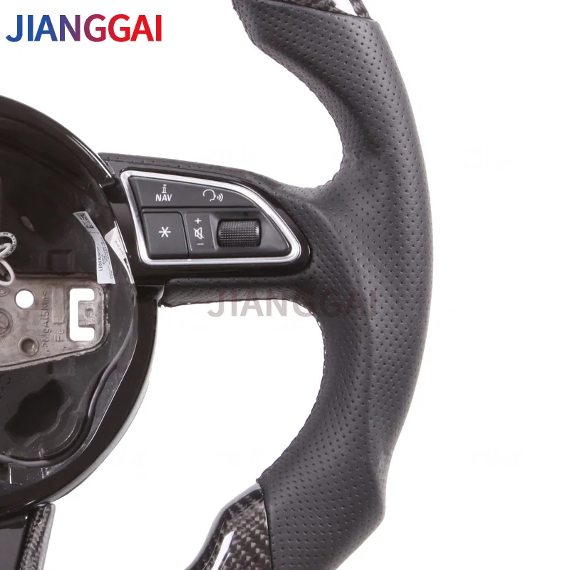 Светодиодный ное Автомобильное рулевое колесо 100% углеродное волокно подходит