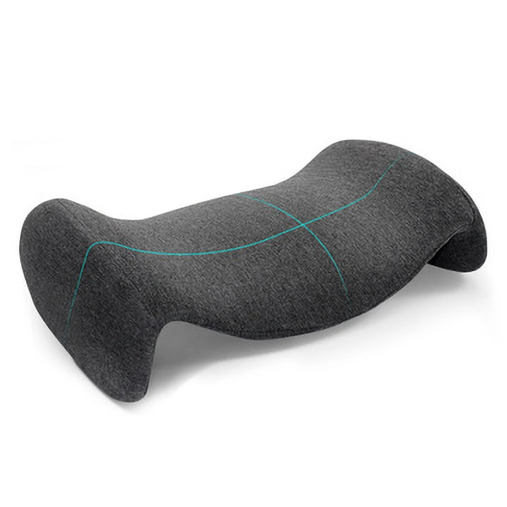 Almohadilla de espuma viscoel&aacute;stica para la cintura, coj&iacute;n de soporte para la espalda, rebote lento, almohada de presi&oacute;n para mujeres embarazadas-0