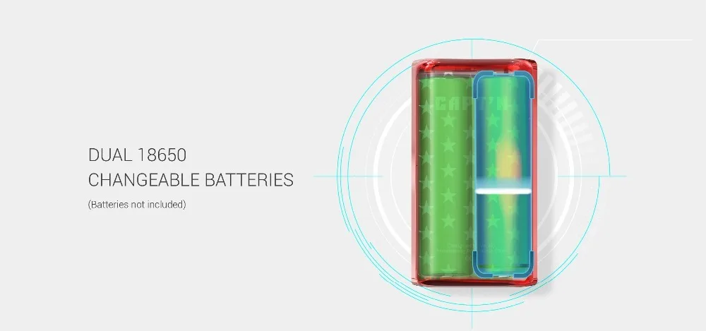 Подарочный Танк Polar Vape 220 Вт коробка мод Vaptio CAPT'N мод для электронных сигарет VW/TC/Smart/CCW/CCT/Bypass мод испаритель