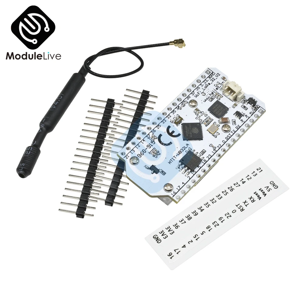 868 МГц 915 SX1276 ESP32 LoRa 0 96 дюймов синий OLED цифровой дисплей Bluetooth WIFI комплект модуль IOT